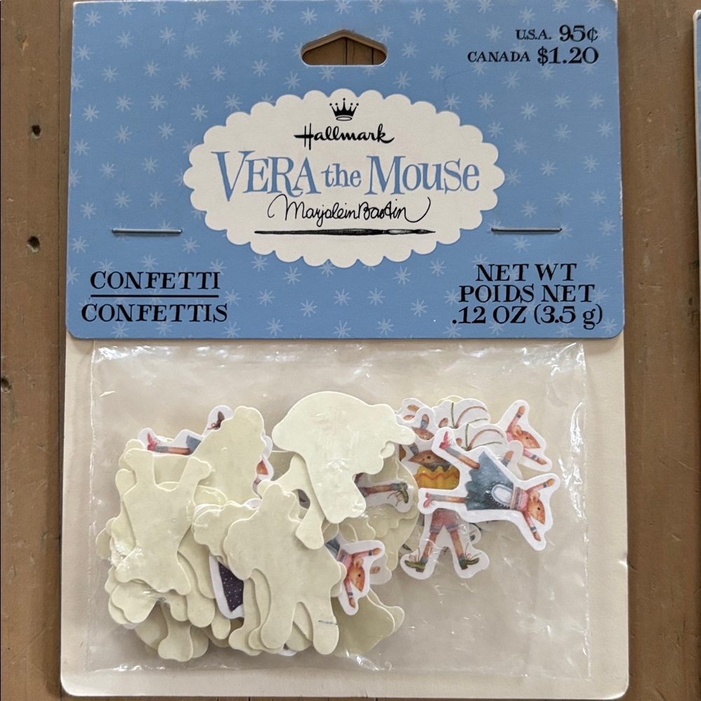 Hallmark Vera the Mouse Confetti - 
Marjolein Bastin